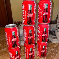 Lattine Coca-Cola e Sprite degli anni 90