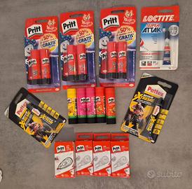 Lotto Cancelleria e Colle Pritt Pattex Loctite