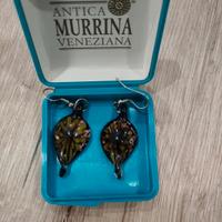 Orecchini Antica Murrina Veneziana.