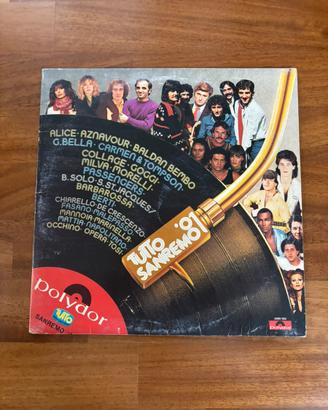 Vinile Tutto Sanremo ‘81