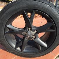 CERCHI AUDI A5+GOMME 225/50 R17 invernali 