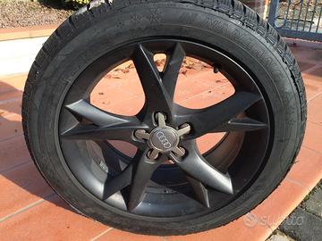 CERCHI AUDI A5+GOMME 225/50 R17 invernali 
