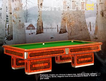 biliardo Mari con trasporto e montaggio m.280x140 