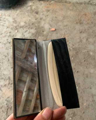 Kit pettine specchietto e custodia