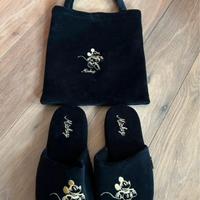 Pantofole velluto nero tg 40/41