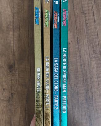 Fumetti ultimate spiderman collection 15, 17,18,29
