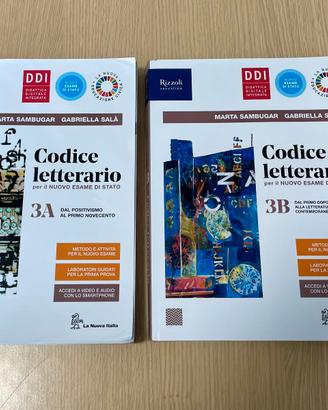 Codice letterario 3A e 3B