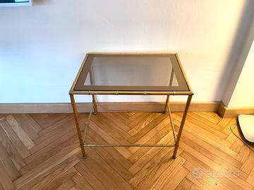 Tavolino vintage Hollywood regency