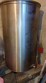 Serbatoio per alimenti 500 lt inox AISI304