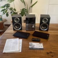 Micro Hi Fi CD Bluetooth FM - PANASONIC SA-PM600