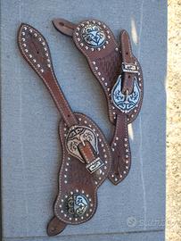 Lacci per speroni monta western - equitazione 