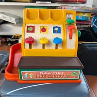Vintage Fisher-Price Cash Register anni ’70