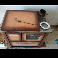 stufa a legna, cucina 