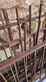 ringhiera inferiata sana 10 metri