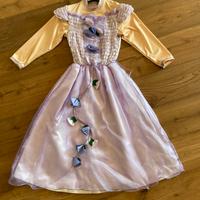 Vestito carnevale lungo da principessa tg.4-6 anni