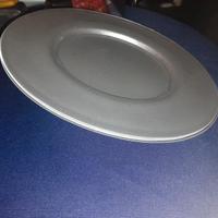 SOTTOPIATTI IN VETRO E ARGENTO