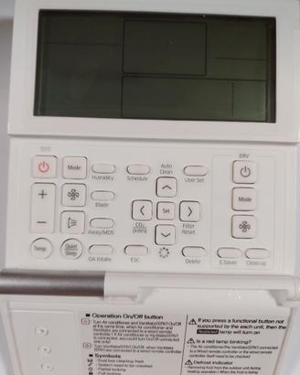 REMOTE CONTROL SAMSUNG SISTEMA AIR