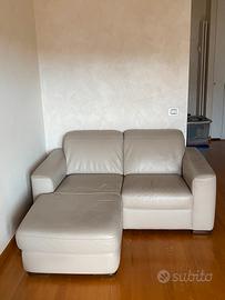 Divano Diesis 2 posti con chaise longue Natuzzi