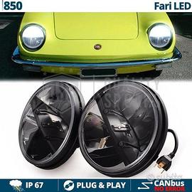 Coppia FARI LED PER FIAT 850 Luce Bianco Ghiaccio