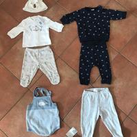 Mix vestiti bimbo primi mesi