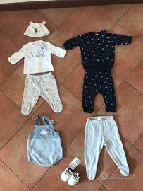 Mix vestiti bimbo primi mesi