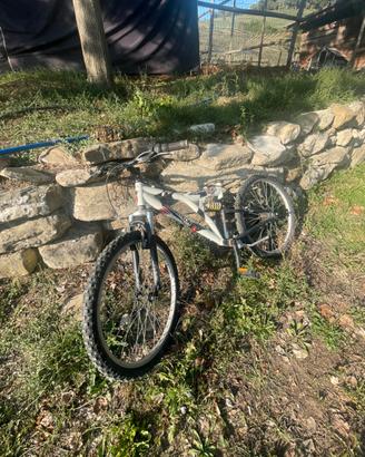 Bicicletta biammortizzata decathlon  rockrider