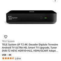 Decoder Tele Sistem vedi dati completi su foto