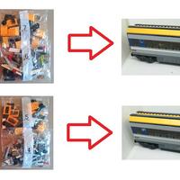 LEGO Train - Lotto 2 Vagoni da 60197 NUOVI MAI MON