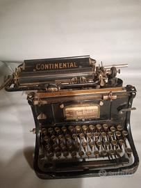 MACCHINA DA SCRIVERE CONTINENTAL Del 1940