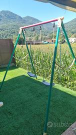 Altalena doppio posto e scivolo