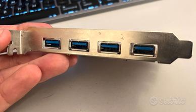 Inateck USB 3.0 PCIe 4 porte