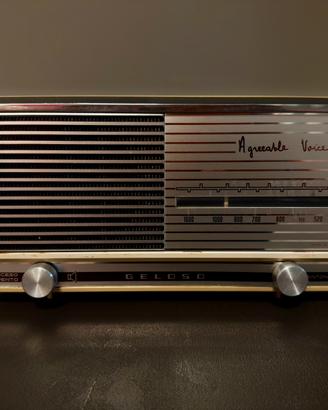 Radio vintage Geloso "Agreeable Voice" G16/6