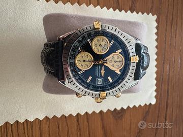Breitling chronomat acciaio e oro