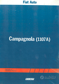 Manuale officina Fiat Campagnola 1107 benzina