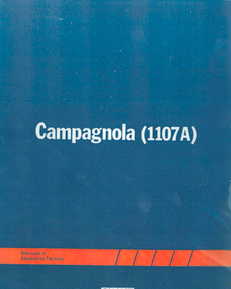 Manuale officina Fiat Campagnola 1107 benzina