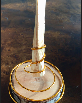 Supporto per incenso (Palo Santo)