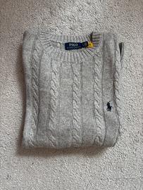 Ralph Lauren Maglione a treccia