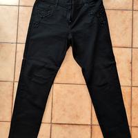 jeans nero Luisa Spagnoli taglia 48 nuovo