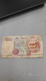 banconote 1000 mille lire