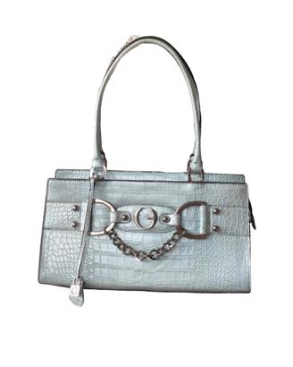 Guess Y2K baguette croc effect silver
shoulder bag