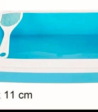 Lettiera gatto con paletta misura cm 49x31x11