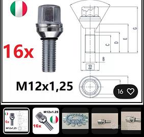 Bulloni flottanti Fiat / Alfa Romeo….