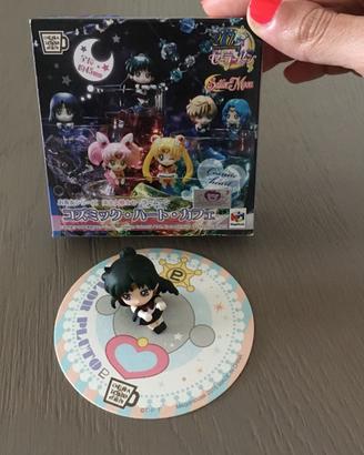 Sailor Pluto mini figure glass hanger