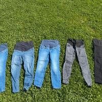 Lotto pantaloni pre maman