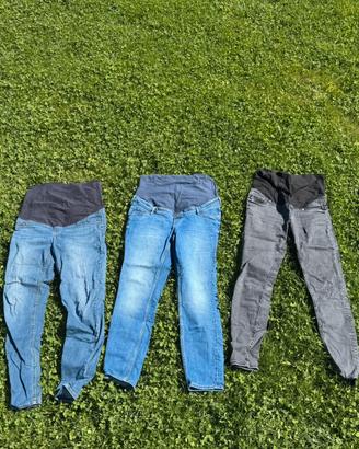 Lotto pantaloni pre maman