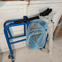 Deambulatore Ascellare con seduta