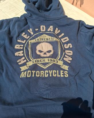 giubbotto felpa Harley Davidson 