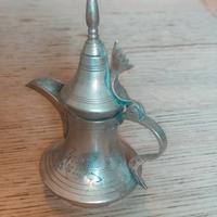 Dallah araba oggetto decorativo vintage metallo