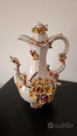 Caraffa decorata Bassano Anni '60-70