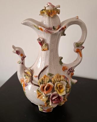 Caraffa decorata Bassano Anni '60-70